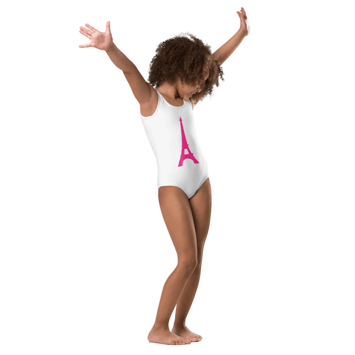 WHITE SWIMSUIT PINK EIFFEL product image (1)