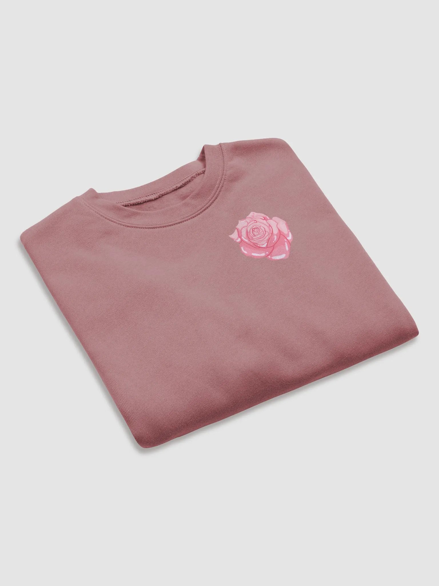 Pink Rose Cropped Fleece product image (4)