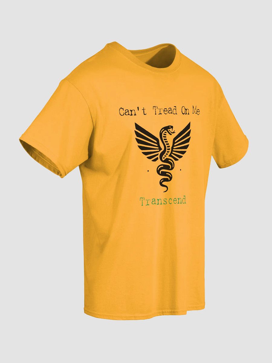 Can't Tread On Me Transcend (Black on Gold) Tee product image (2)