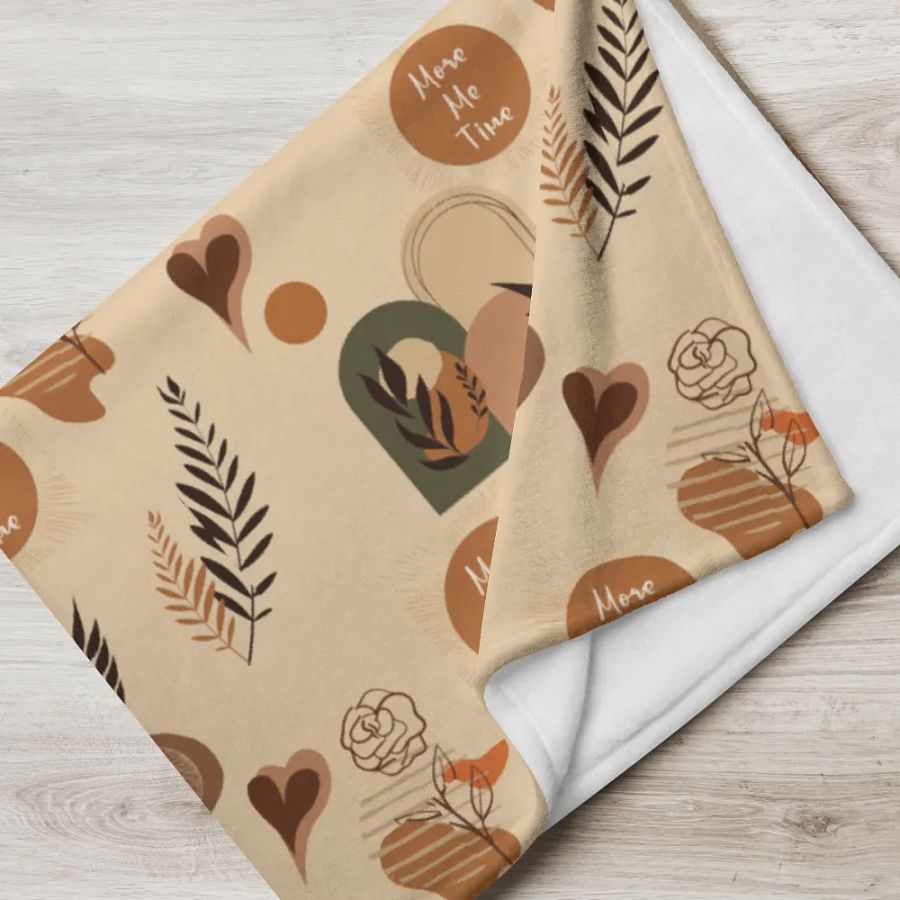 Boho 'More Me Time' Menopause Wellness Blanket product image (9)