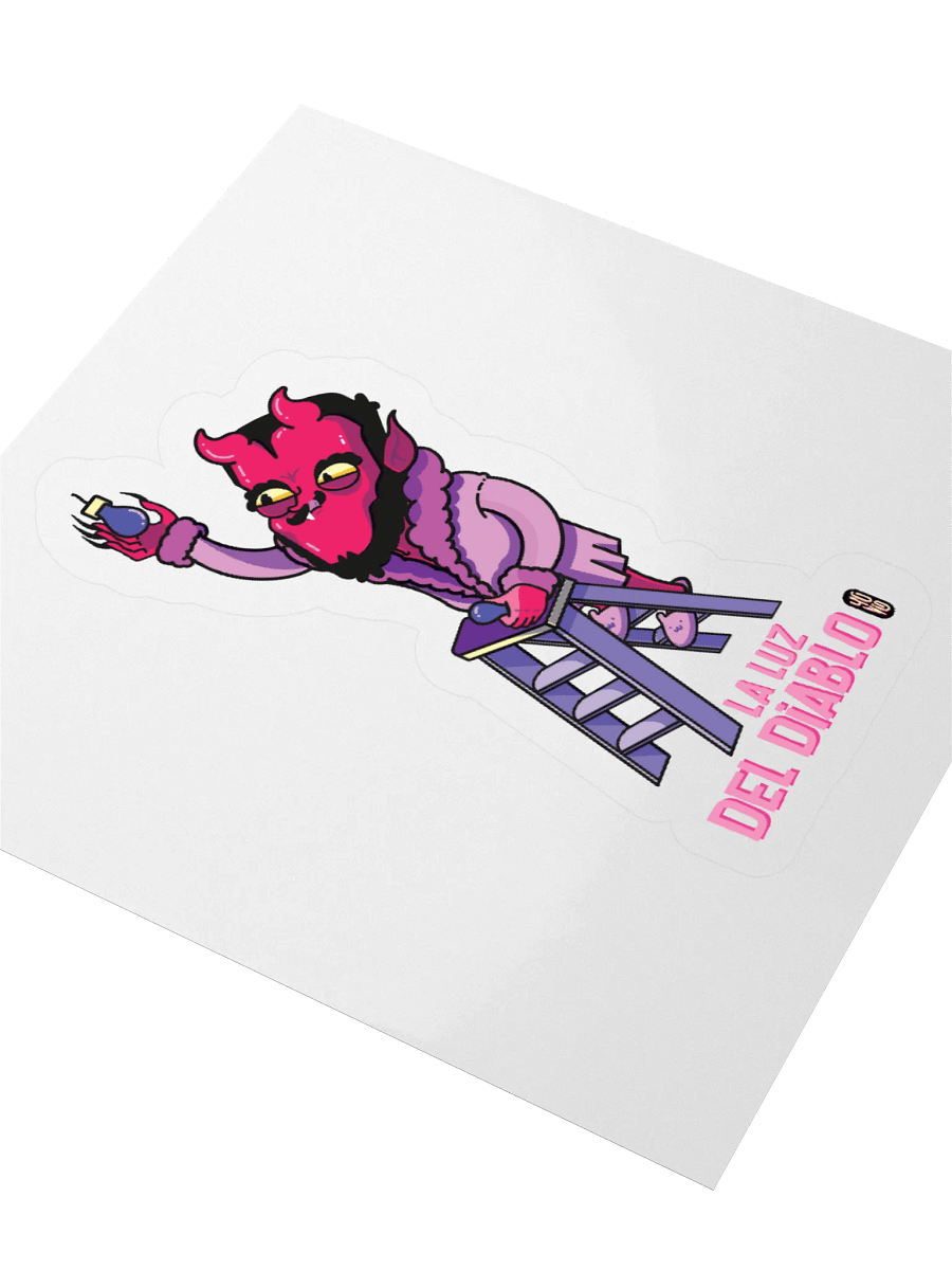 La Luz del Diablo - Sticker (Kiss Cut) product image (3)