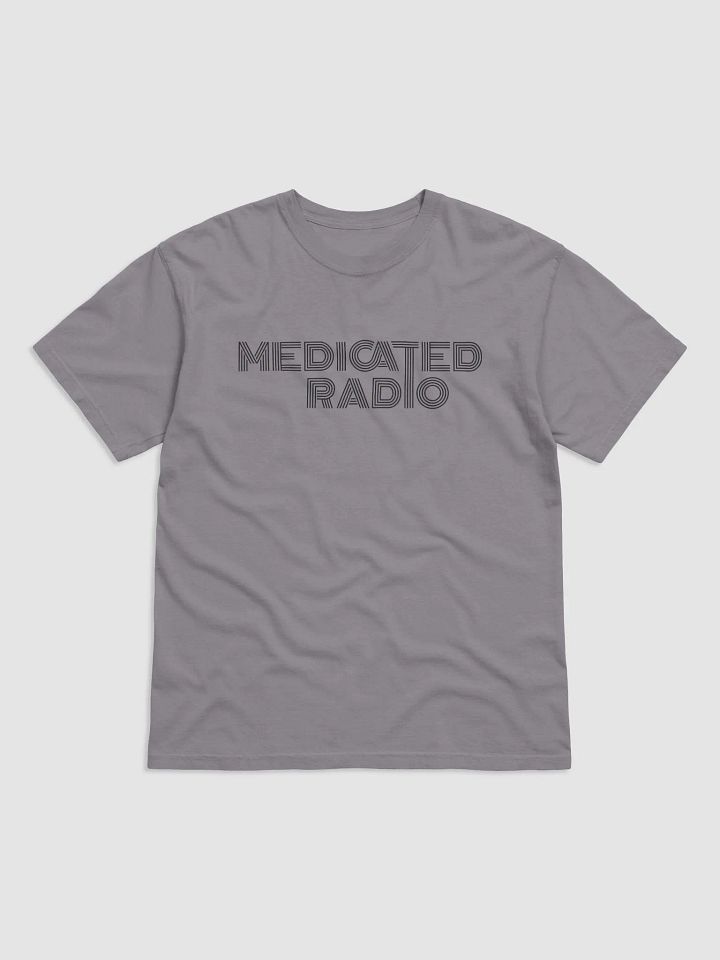 Medicated Radio T-Shirt Black Logo product image (1)