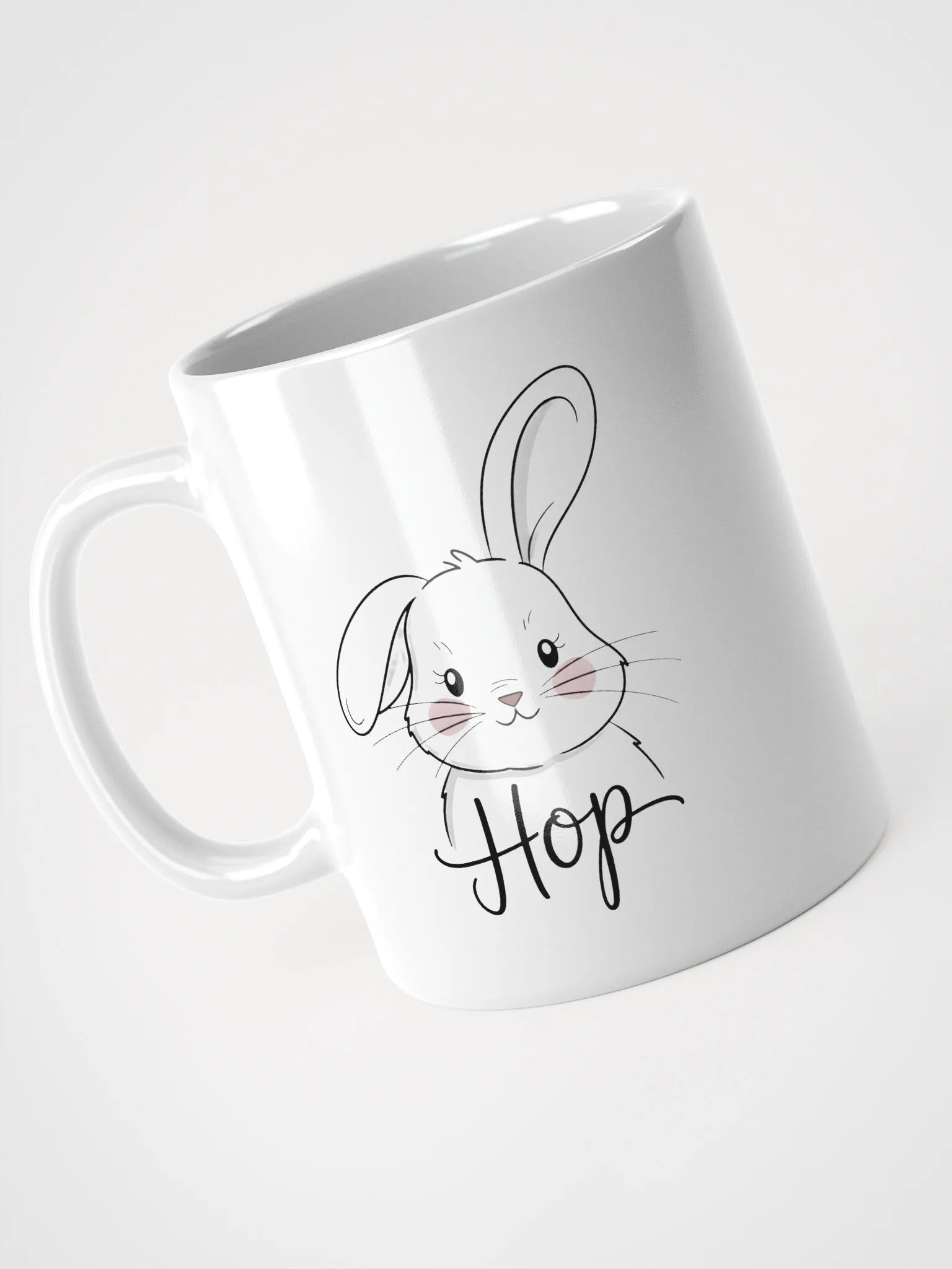 Hop Bunny Mug | Cute Rabbit Mug product image (3)