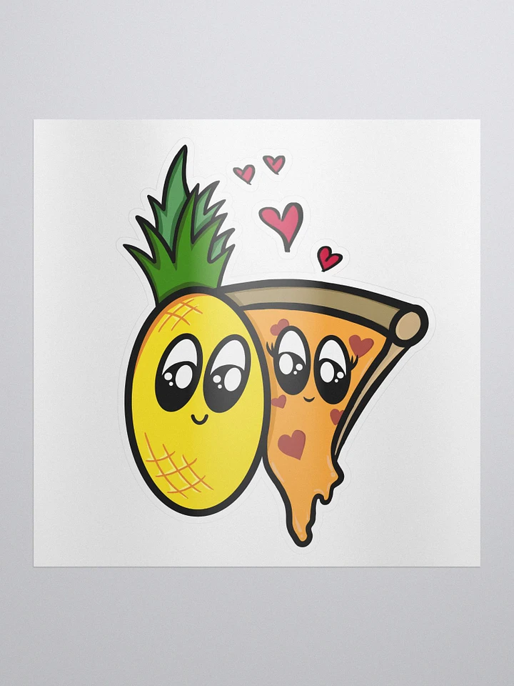Pineapples On Pizza Sticker product image (1)