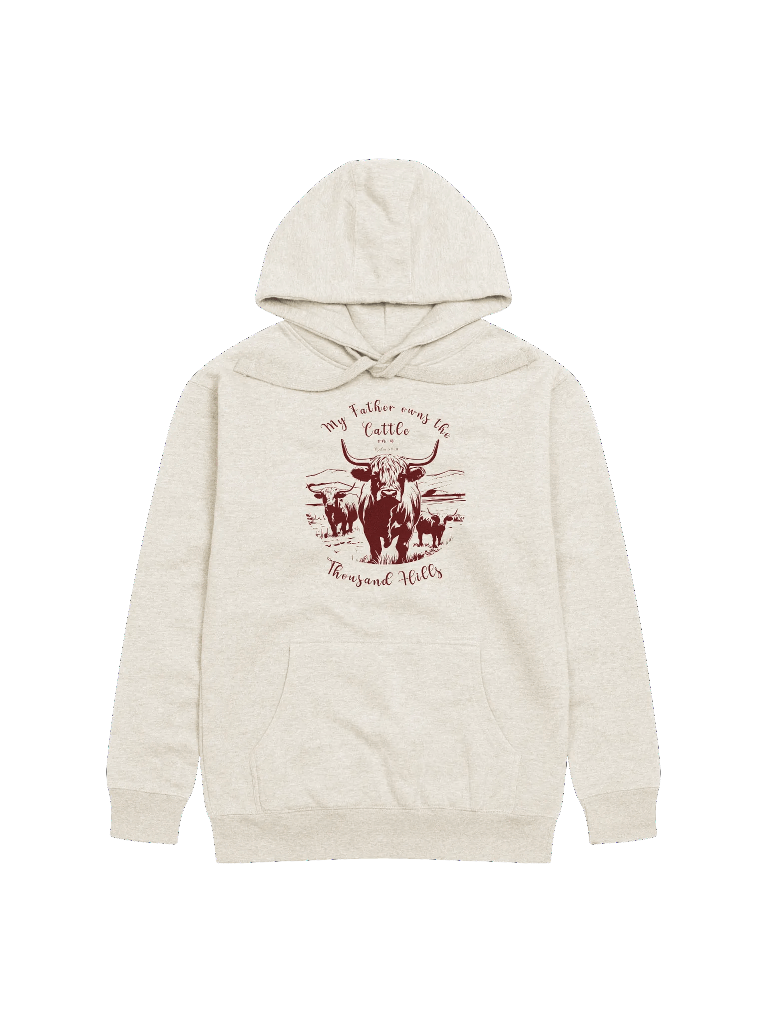 Psalm 50:10 | Hoodie product image (1)