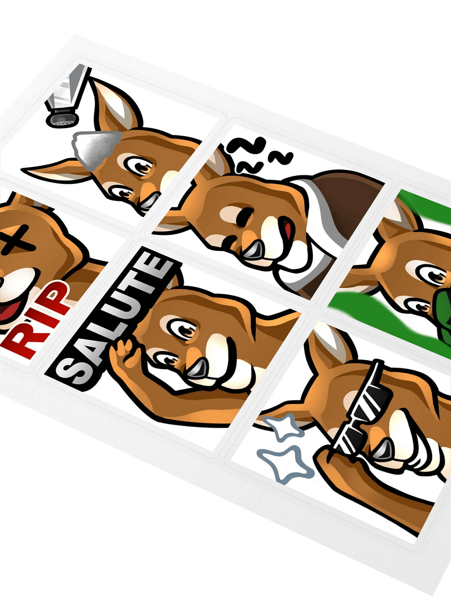 Emote Sticker Pack 4 product image (2)