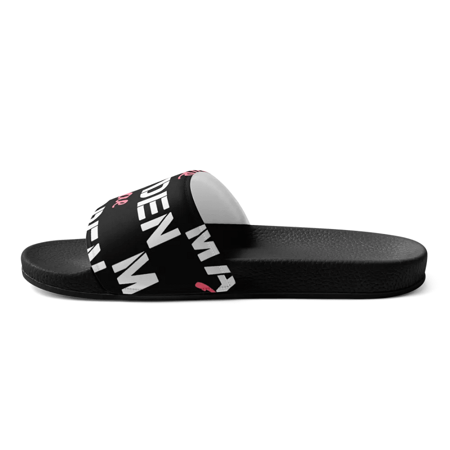 MaddenBae Mens Signature Slides Black product image (6)