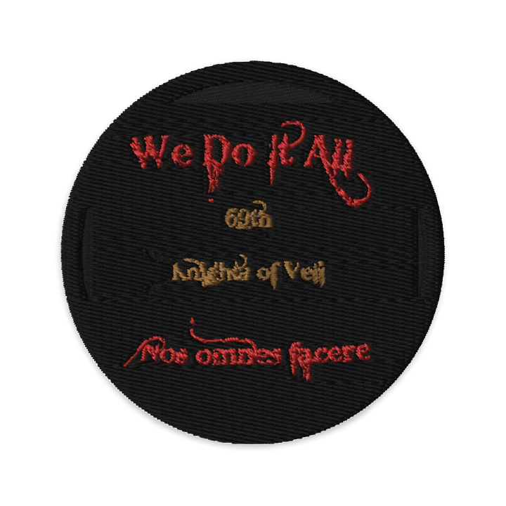 69th Knights of Veli Circle Patch product image (1)