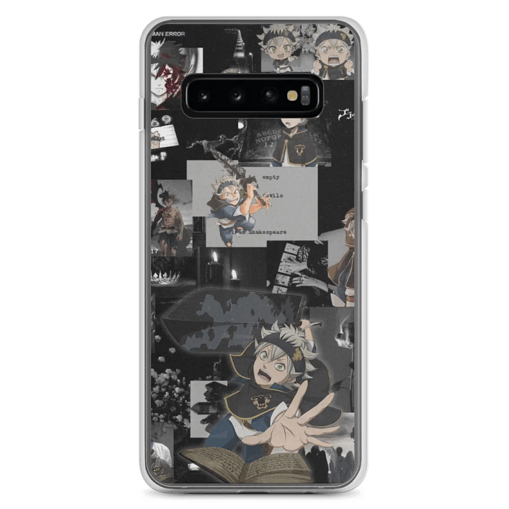 XBOYI x MILA x Black Clover ASTA | Samsung Clear Case product image (2)
