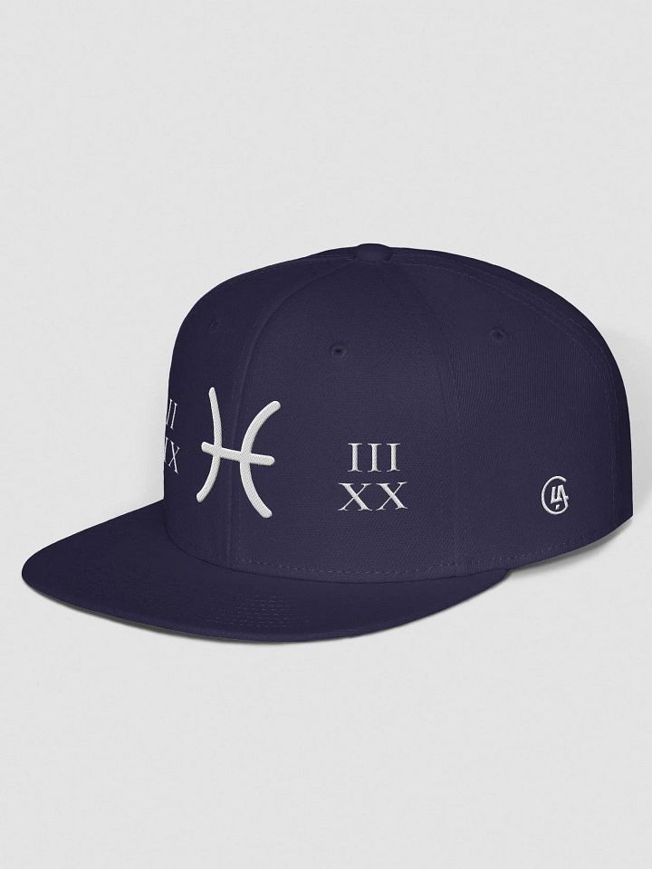 Pisces Zodiac Sign "Depth" Beyond the Surface Snapback Cap product image (2)