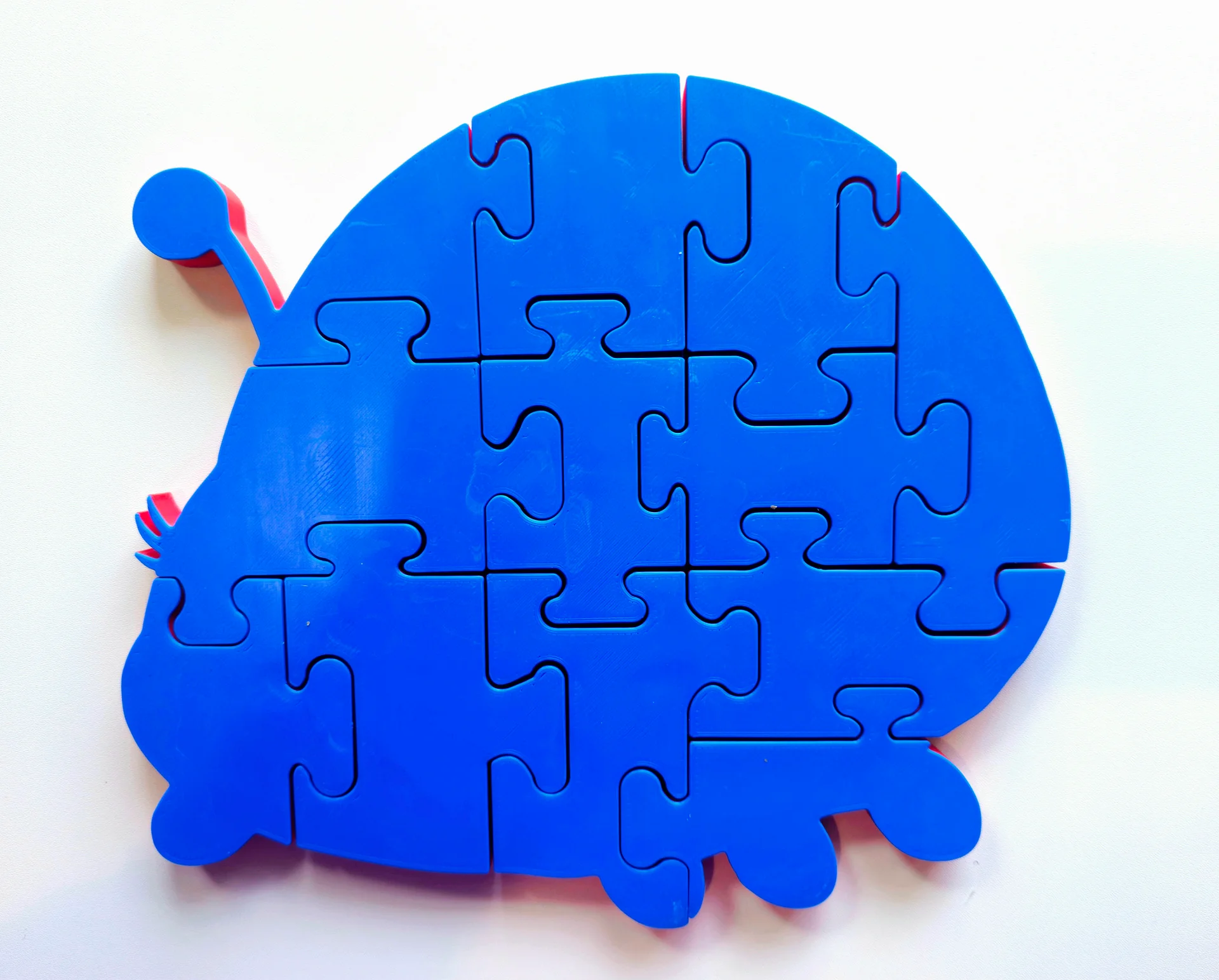 Ladybug 3D Printed Jigsaw Puzzle – A Spotty Adventure in Every Piece! product image (3)