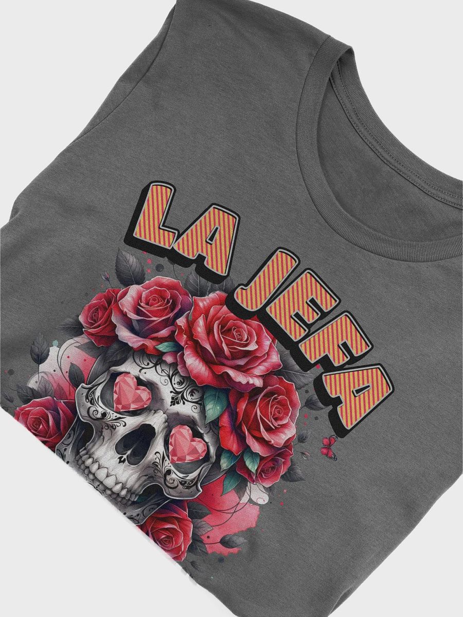 La Jefa Skull The Boss and Roses T-Shirt product image (3)