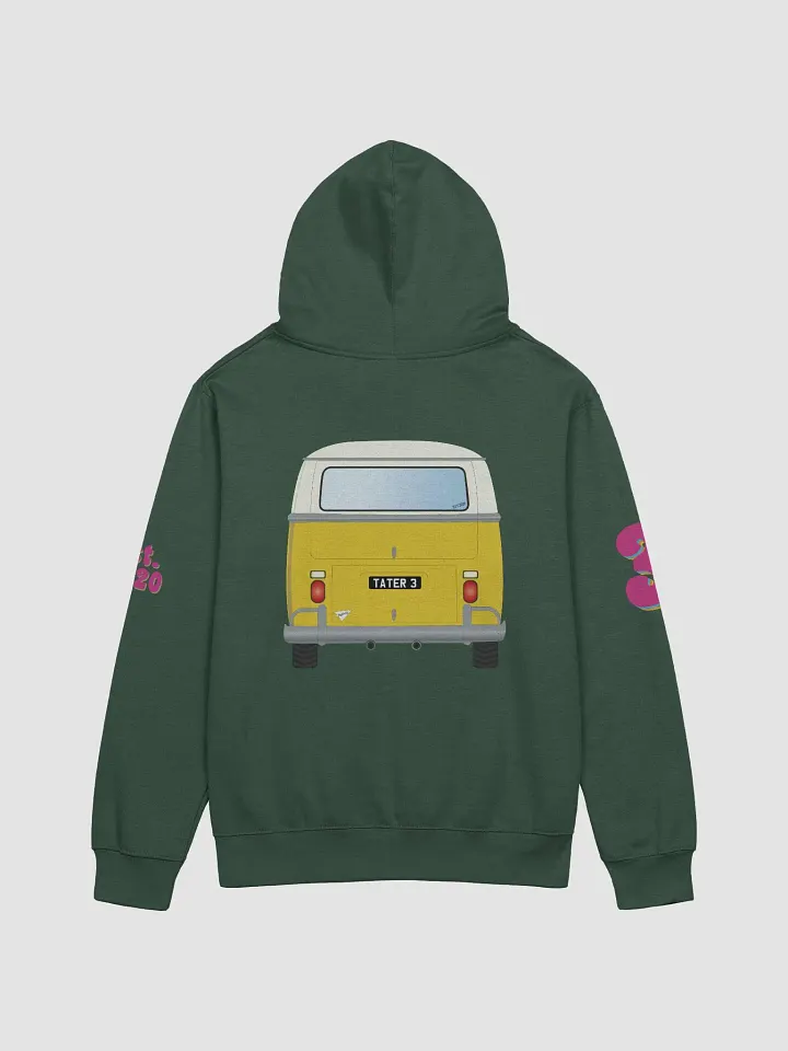Yellow bus Taterwave 3 year hoodie! product image (13)