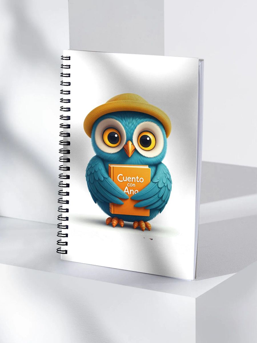 Whimsical Owl Dreams Spiral Notebook product image (4)