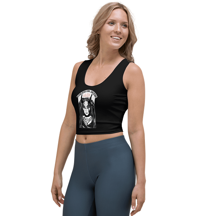 Dcera Lilith Black Crop Top product image (2)