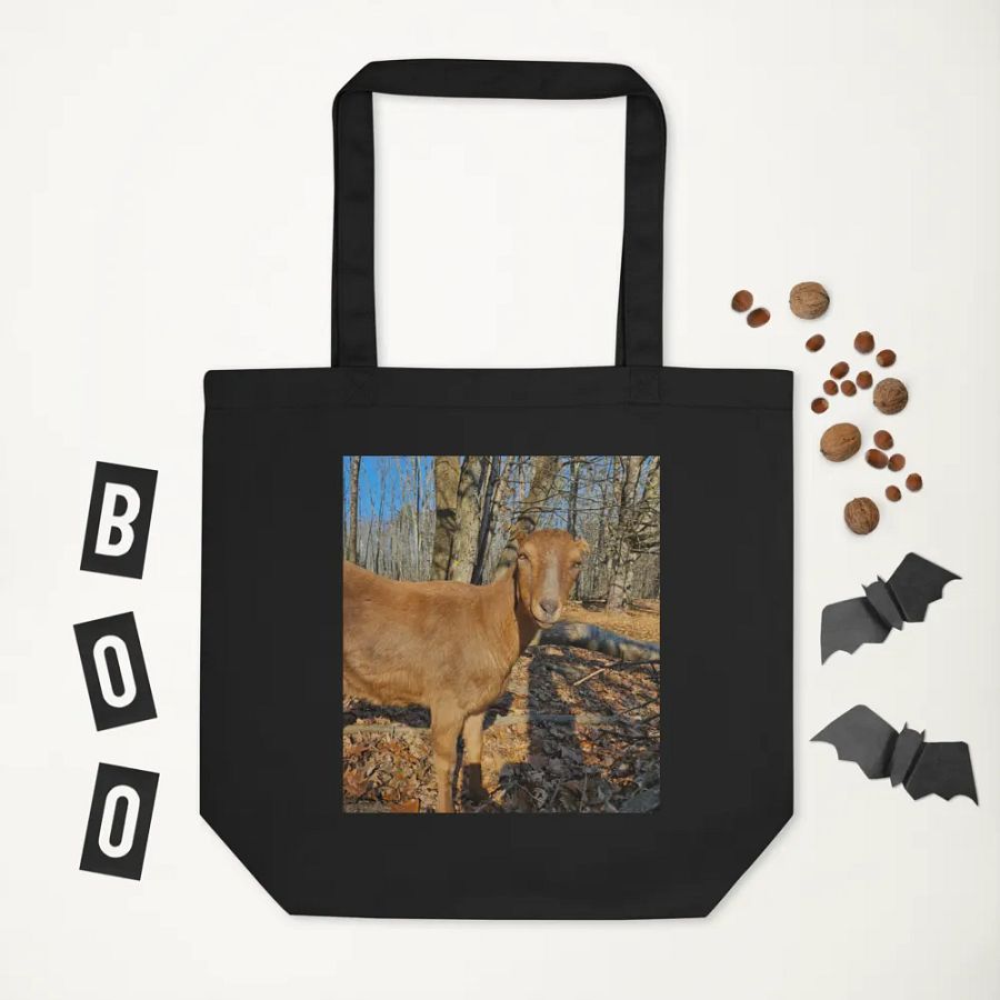 Giant Goats tote bag (Dragon one side Wilson & Patrick the other) product image (5)