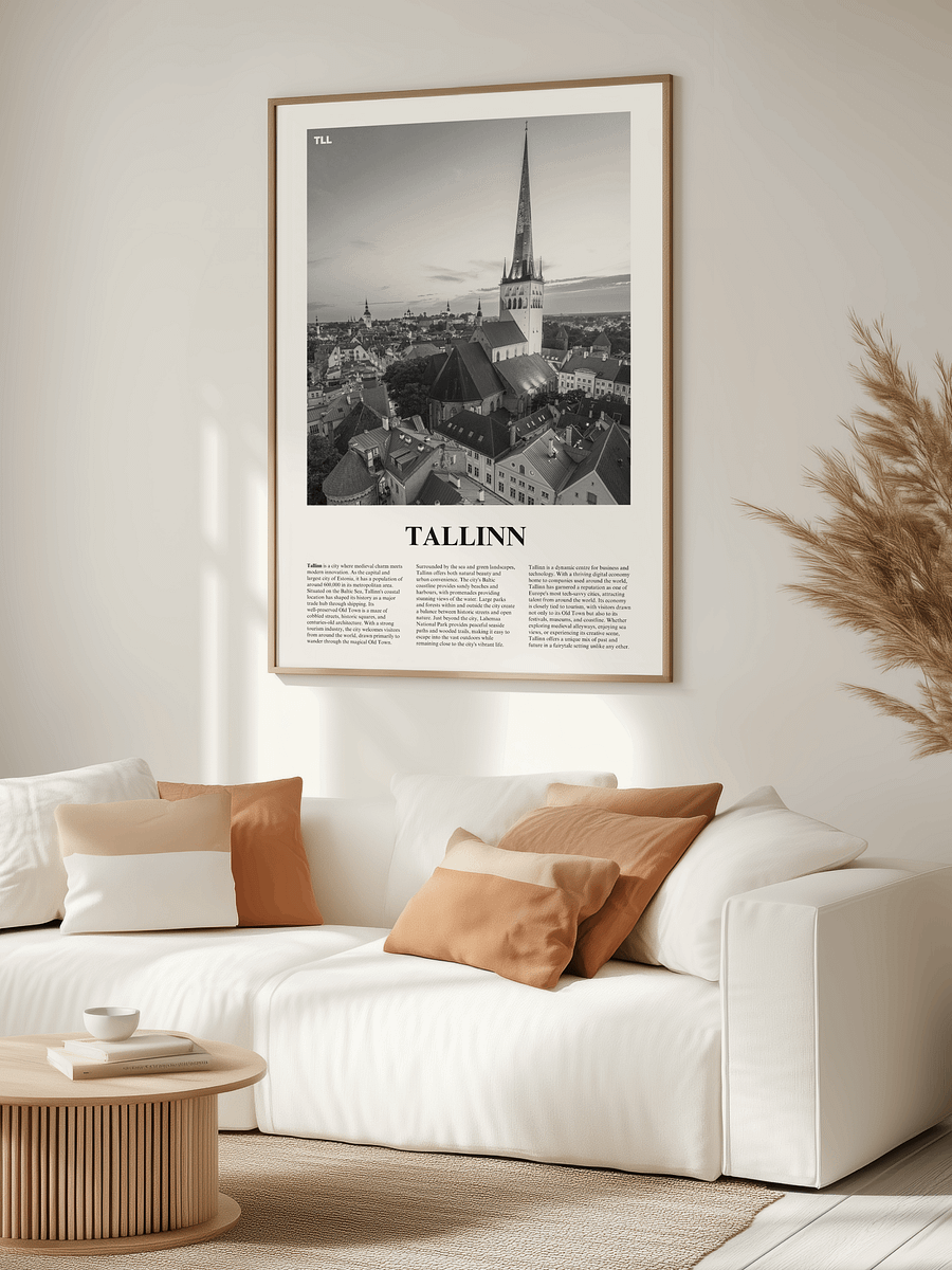 Tallinn 02 Newspaper Poster product image (3)