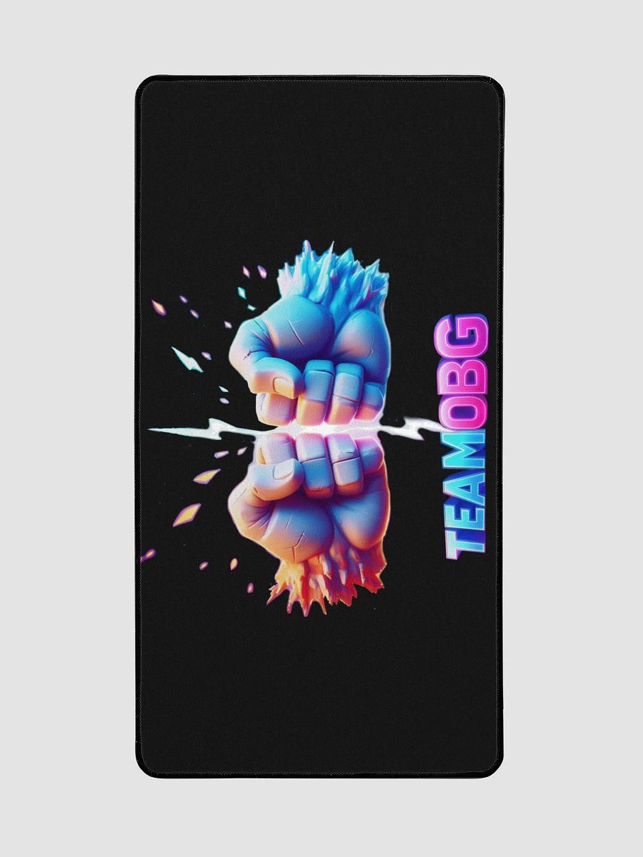 Fist Bump: Desk Mat [Black] product image (3)