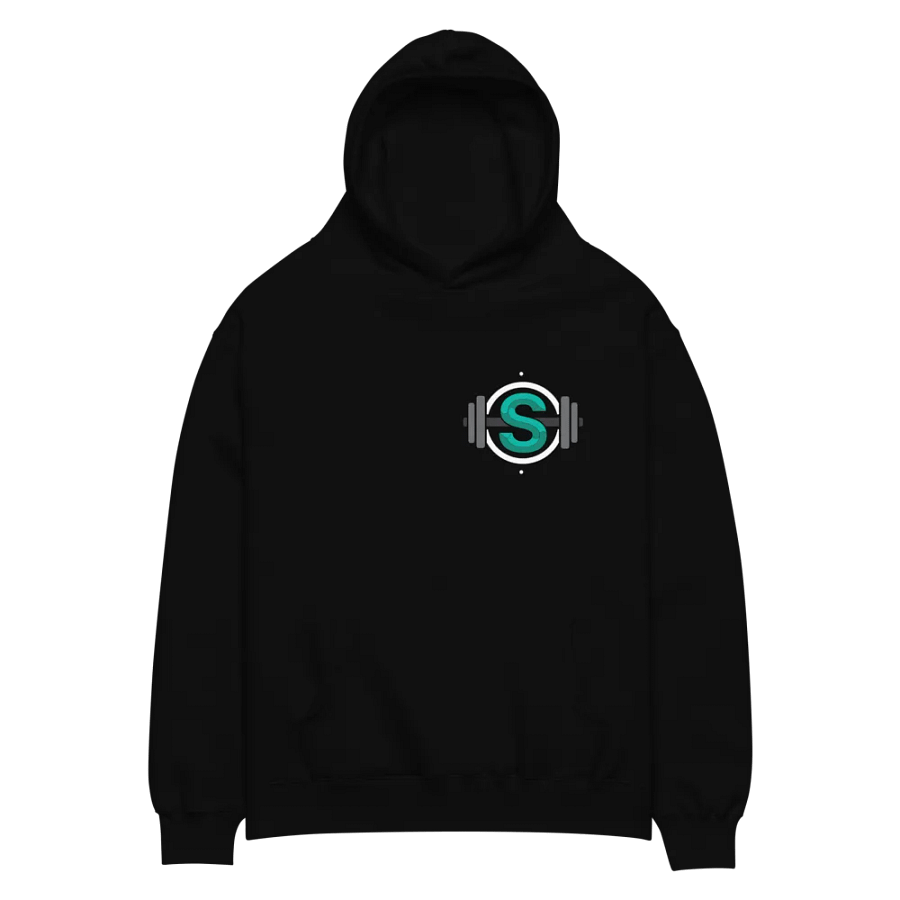 Slamel Dumbbell Logo Oversized Hoodie product image (4)