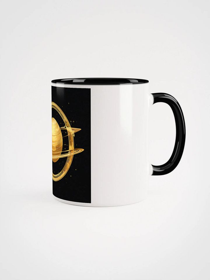 Gold Celestial Saturn ClipArt product image (1)