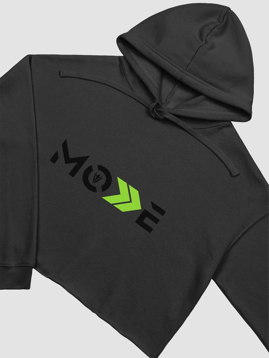 MORE Black Cropped Hoodie product image (3)