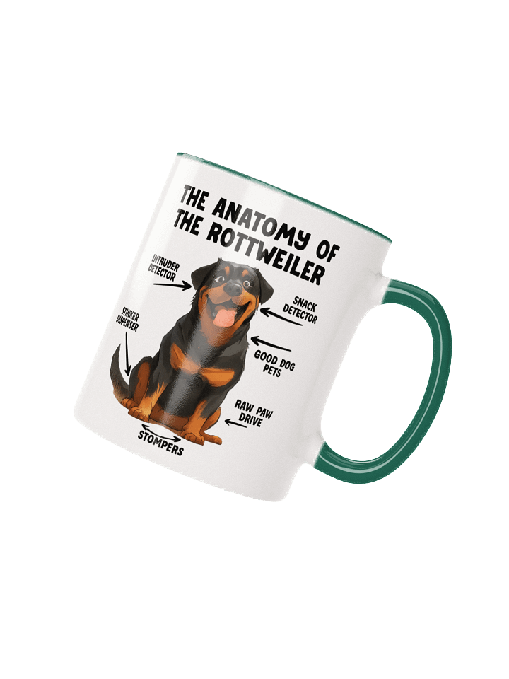 Rottweiler Anatomy Ceramic Mug product image (14)
