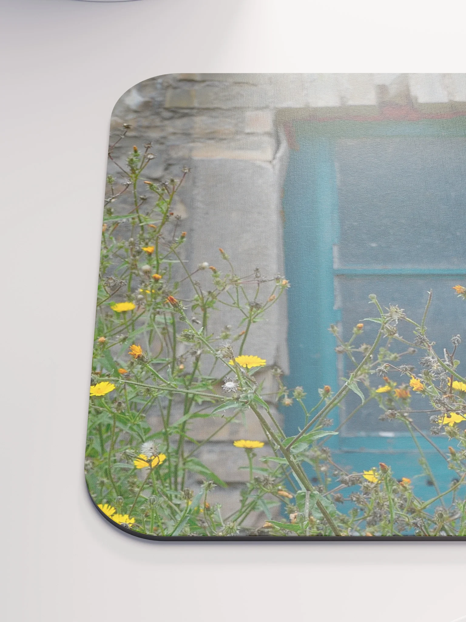 Mauspad - Vintage Fenster mit Wildblumen product image (6)