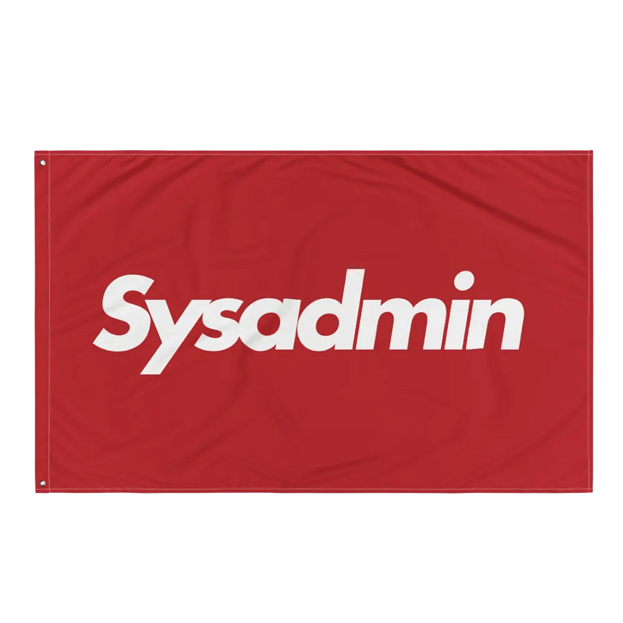 Sysadmin - Classic Flag product image (4)