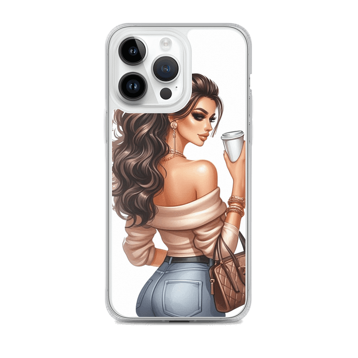 Glamour Chic iPhone® MagSafe® Clear Case product image (2)