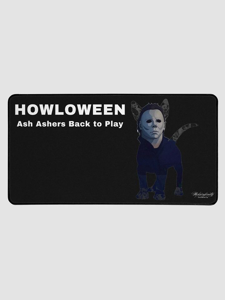 Howloween Desk Mat (Black) product image (1)