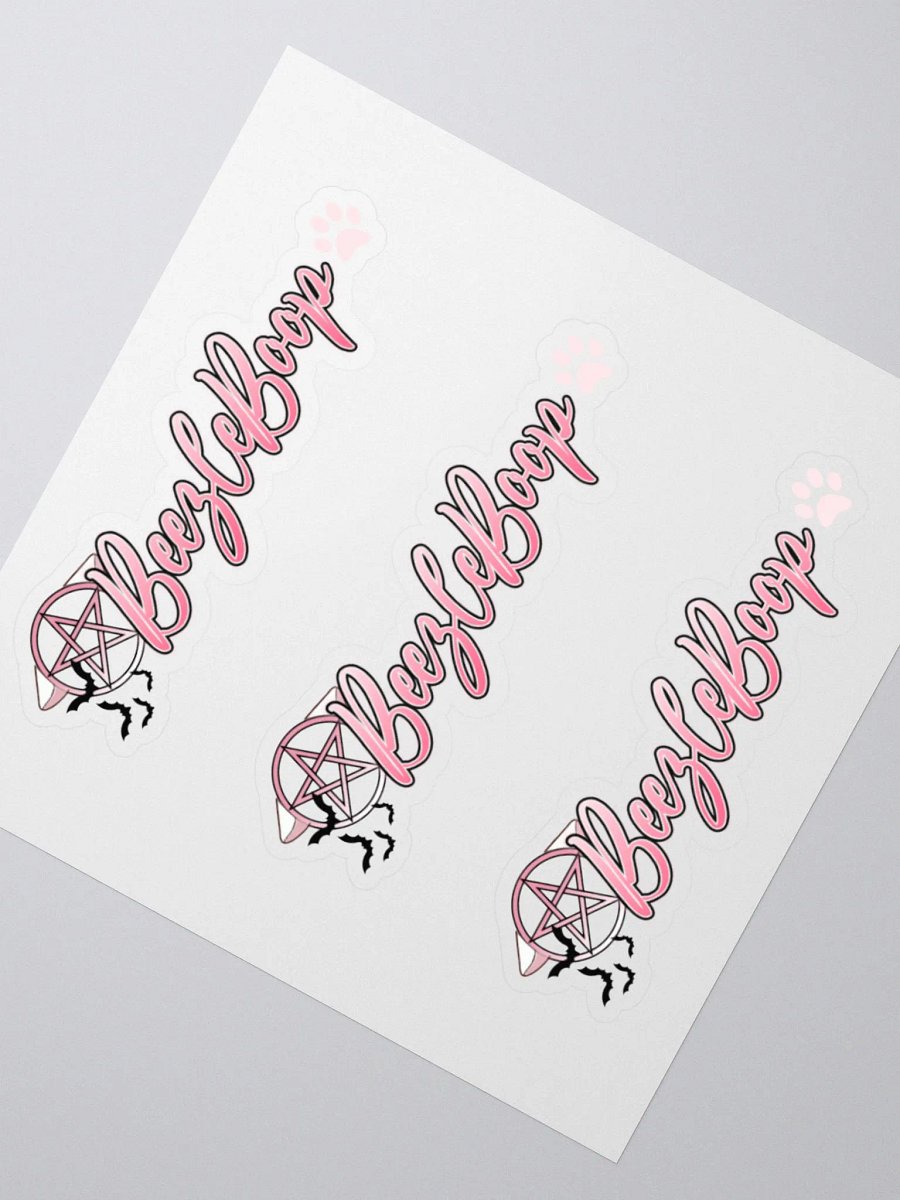 Beezleboop - Logo Stickers product image (2)