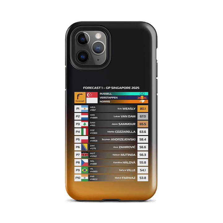 GP Singapore 2025 iPhone Case product image (49)
