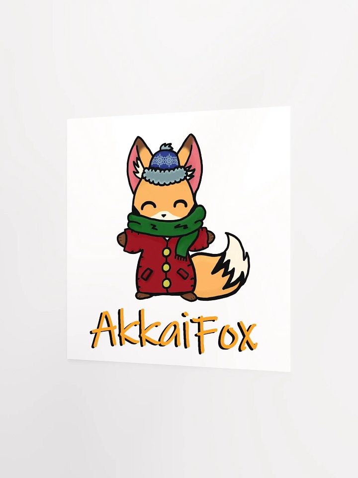Fox Winter Poster product image (2)