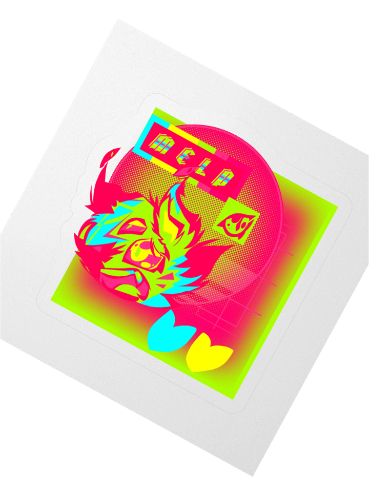 MELP PSYCHO sticker product image (2)