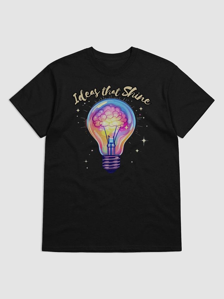 Colorful Light Bulb T-Shirt - Vibrant Artistic Streetwear Tee - Gildan Heavyweight product image (1)