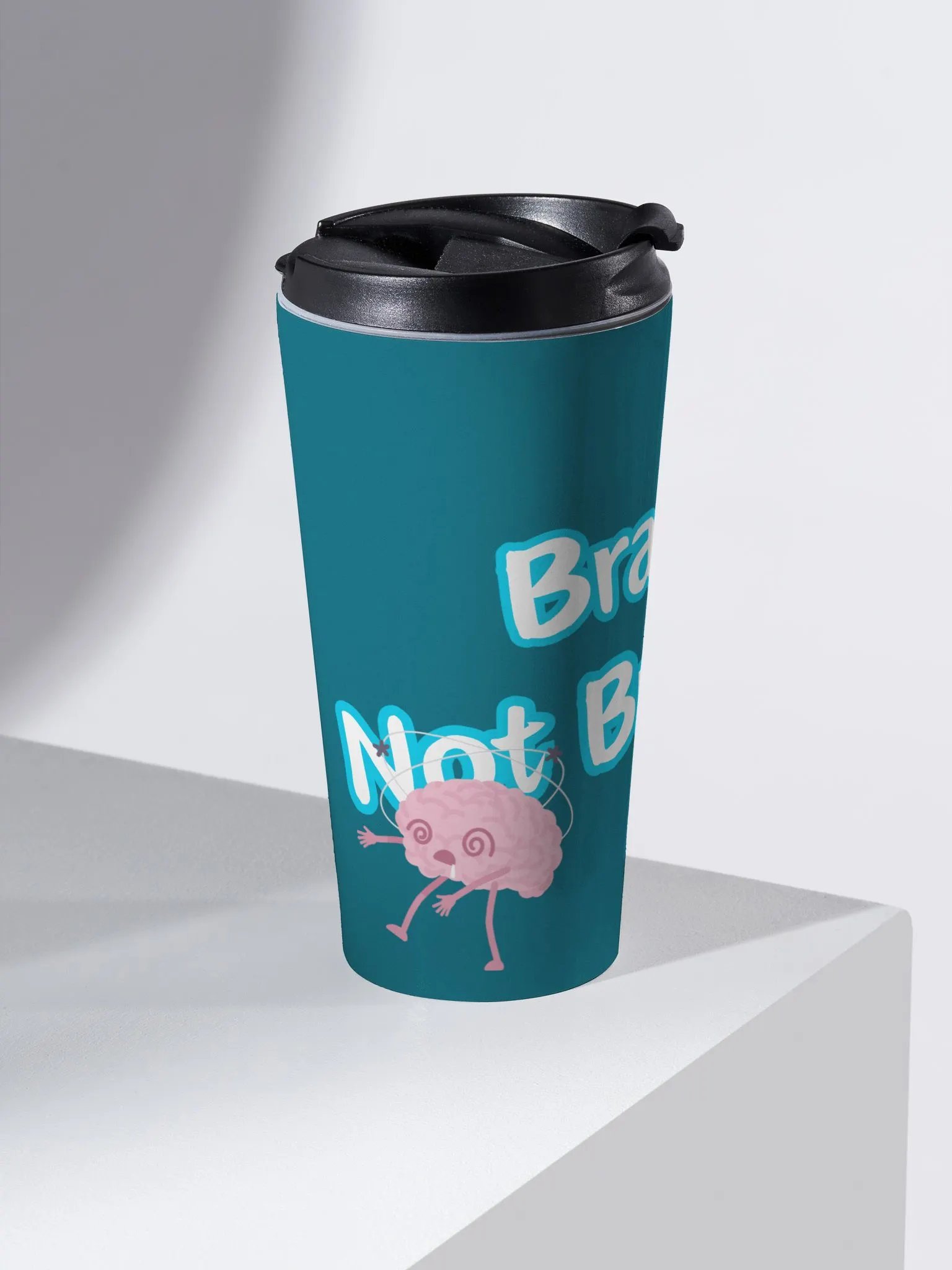 Brain Not Braining Stainless Steel Travel Mug product image (2)