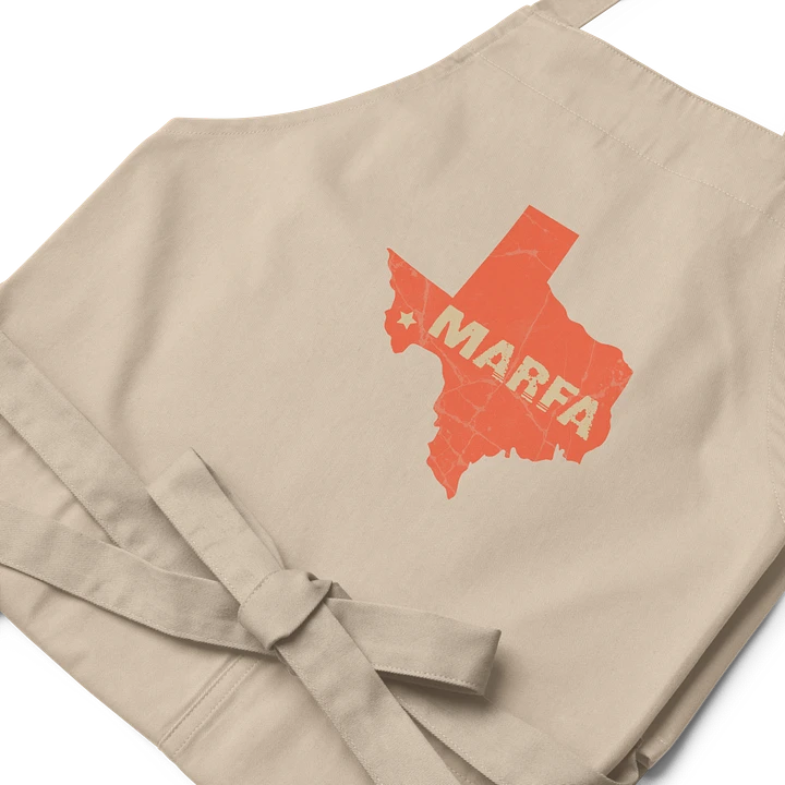 Marfa Cotton Twill Apron product image (2)