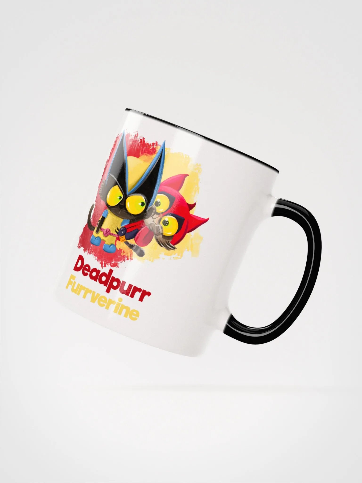 Deadpool x Wolverine Cat Mug! product image (2)