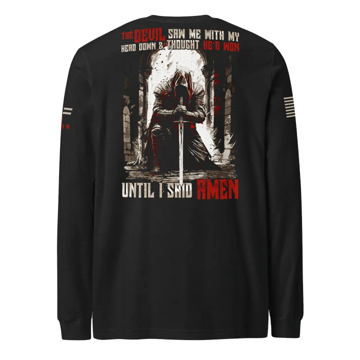 Until I said Amen 2.0 Long Sleeve product image (1)