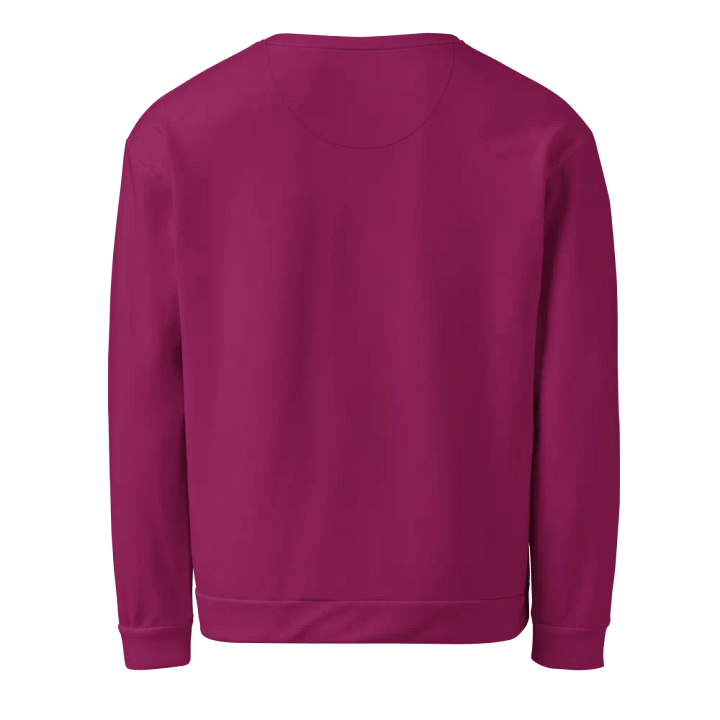 Plain Dark Plum Pink Light Summer Unisex Recycled Polyester Heavyweight Premium Sweatshirt by Treasure Pie product image (2)