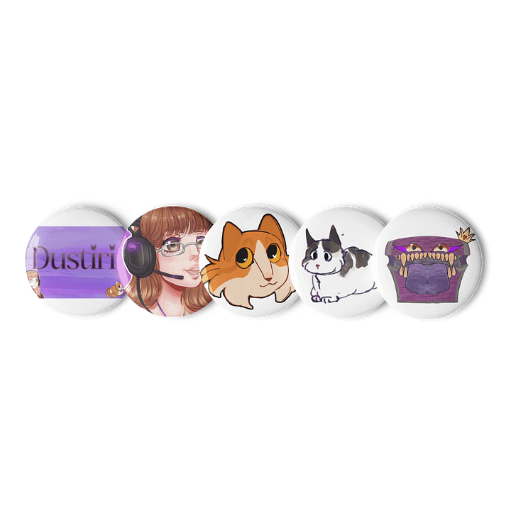 Dustiria Streaming Pin set product image (1)