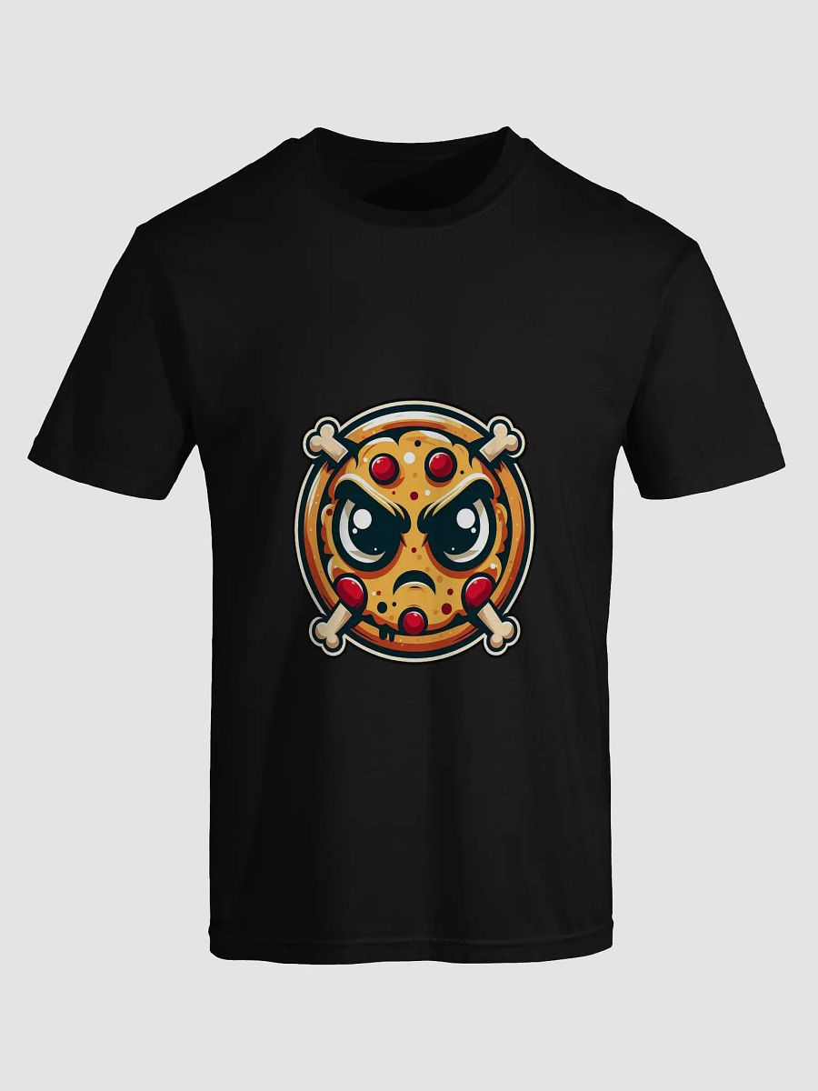 Fierce Pizza Face Cotton Tee product image (1)