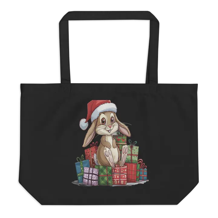 Santa Bunny Econscious Organic Cotton Tote product image (1)