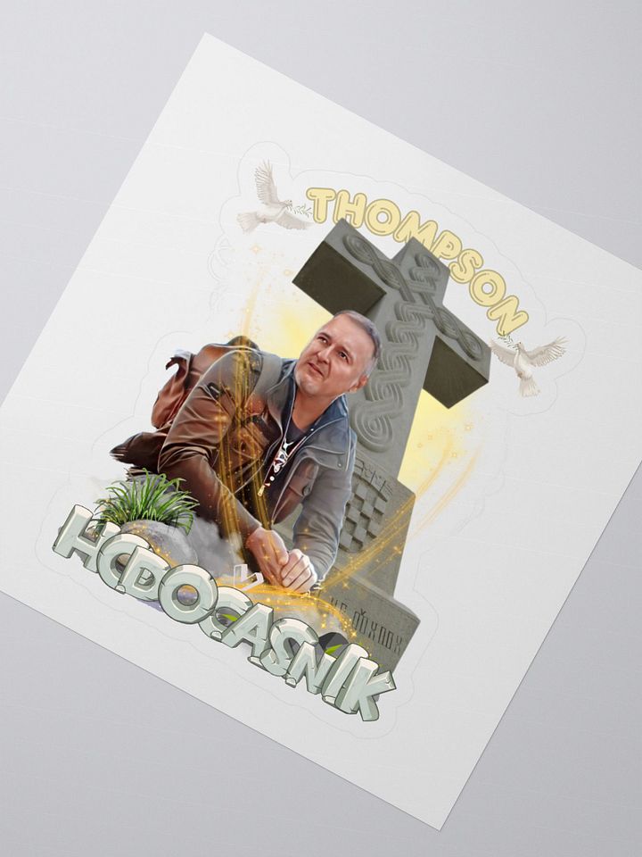 Thompson Crest Kiss Cut Stickers product image (2)