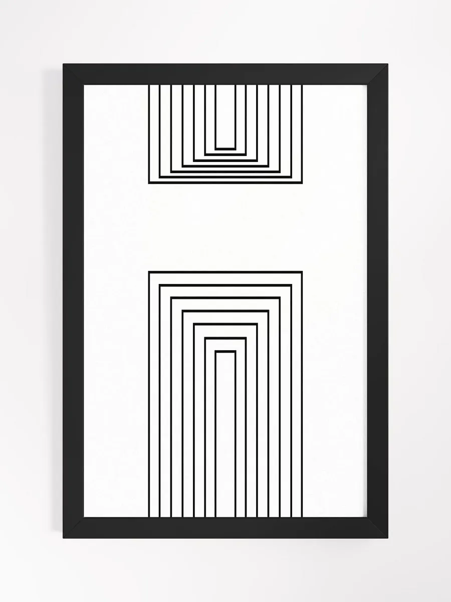 Concentric Elegance Framed Poster product image (5)