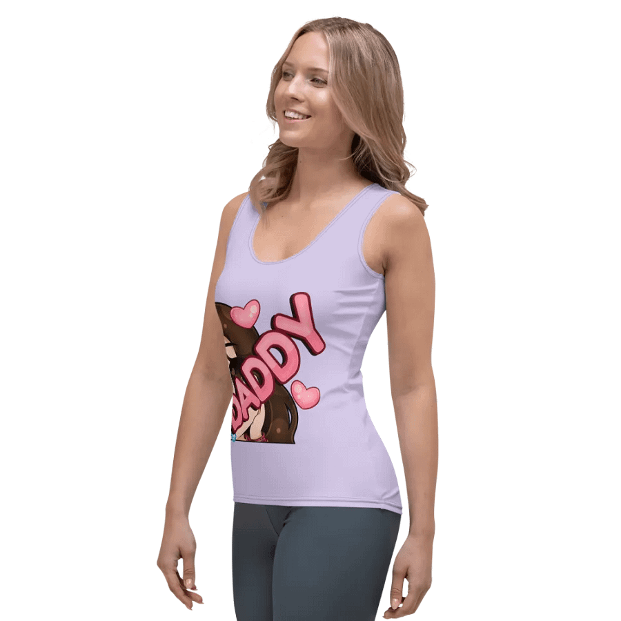 Daddy Emote All-Over Print Women's Tank Top product image (5)