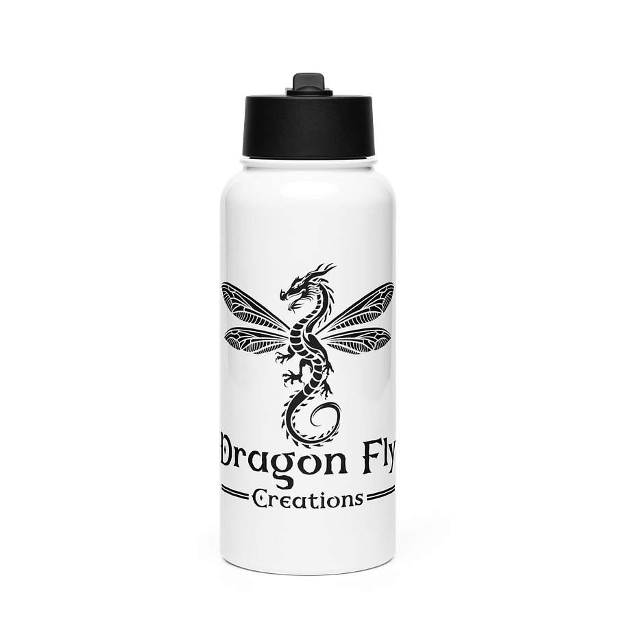 Dragon Fly Creations Water Bottle With Straw product image (1)