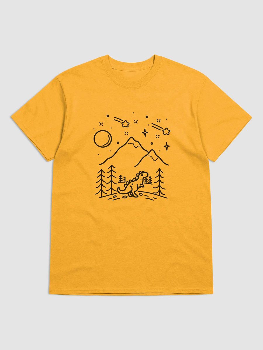 Stargazing Dino (Black Line) product image (1)