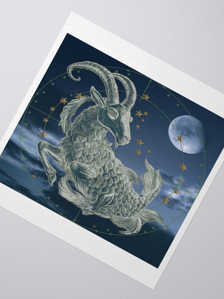 Capricorn Zodiac Sticker product image (6)