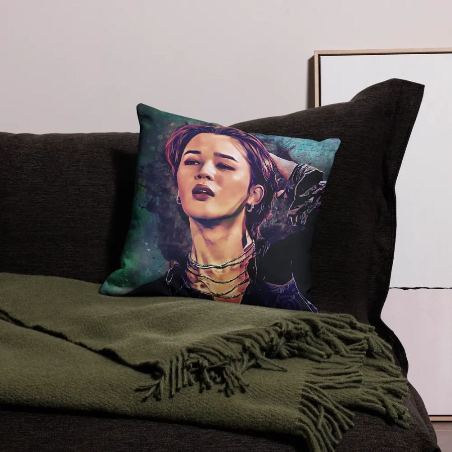 BTS - Jimin: The World's Muse Pillow - Designed by ChimberArt product image (12)